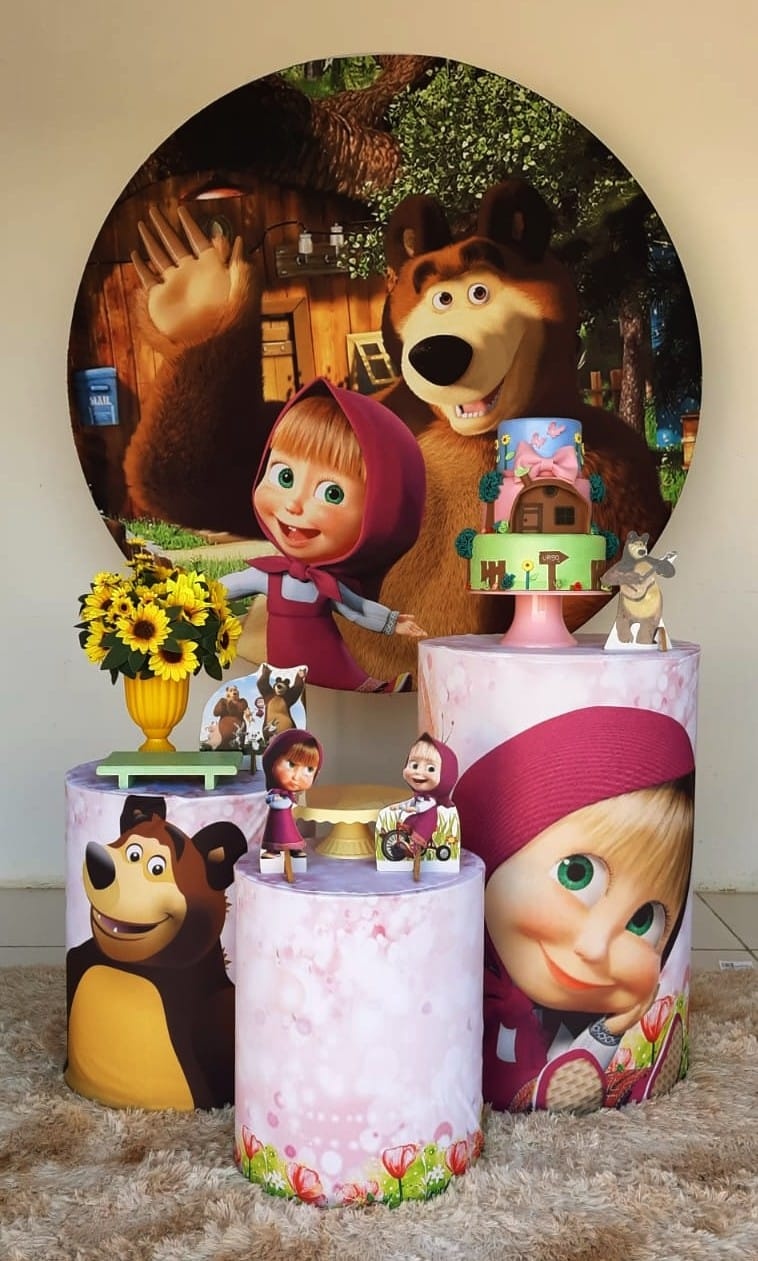 Kit Essencial Masha E O Urso - Carla Decor