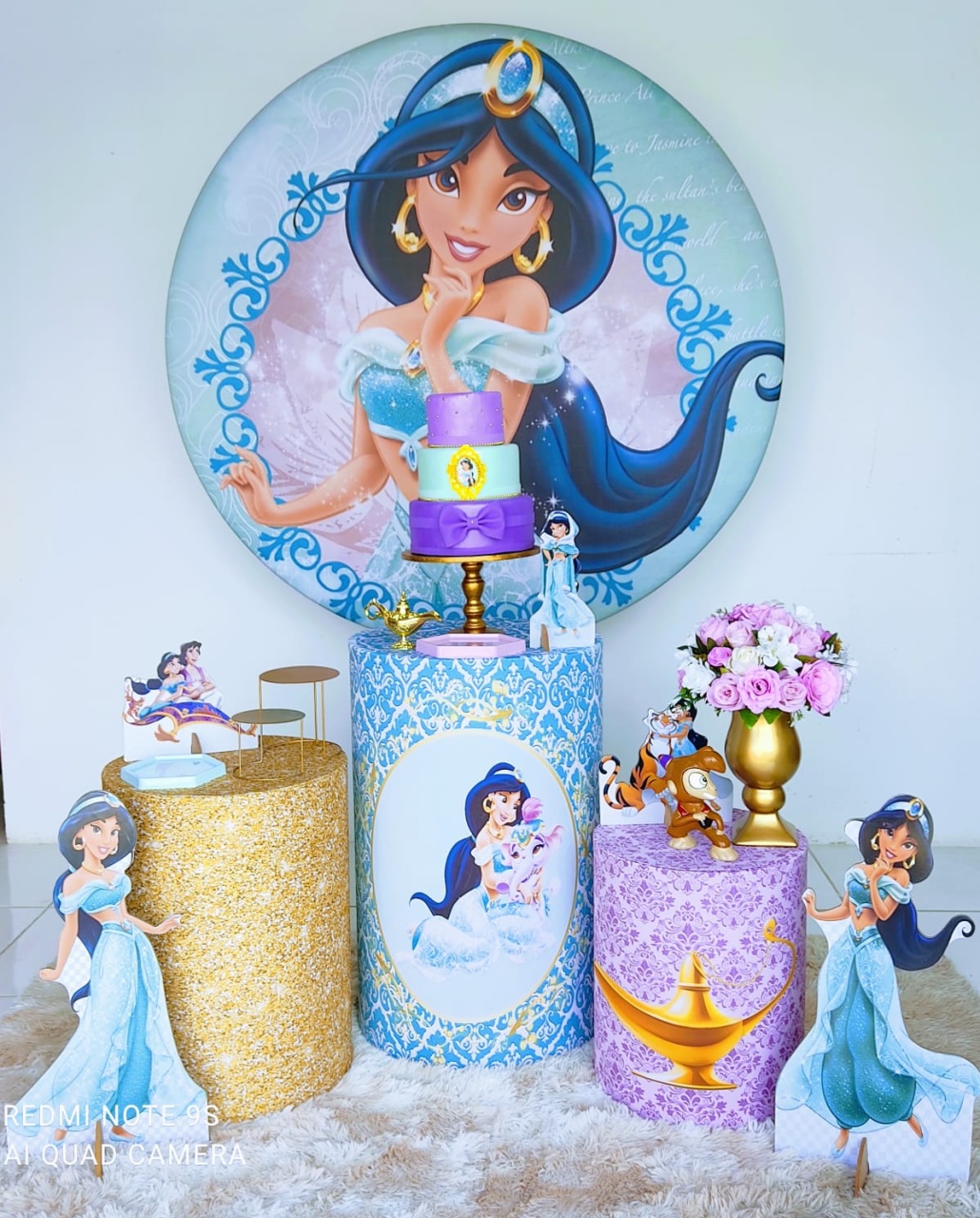 Kit Essencial Princesa Jasmine  - Carla Decor