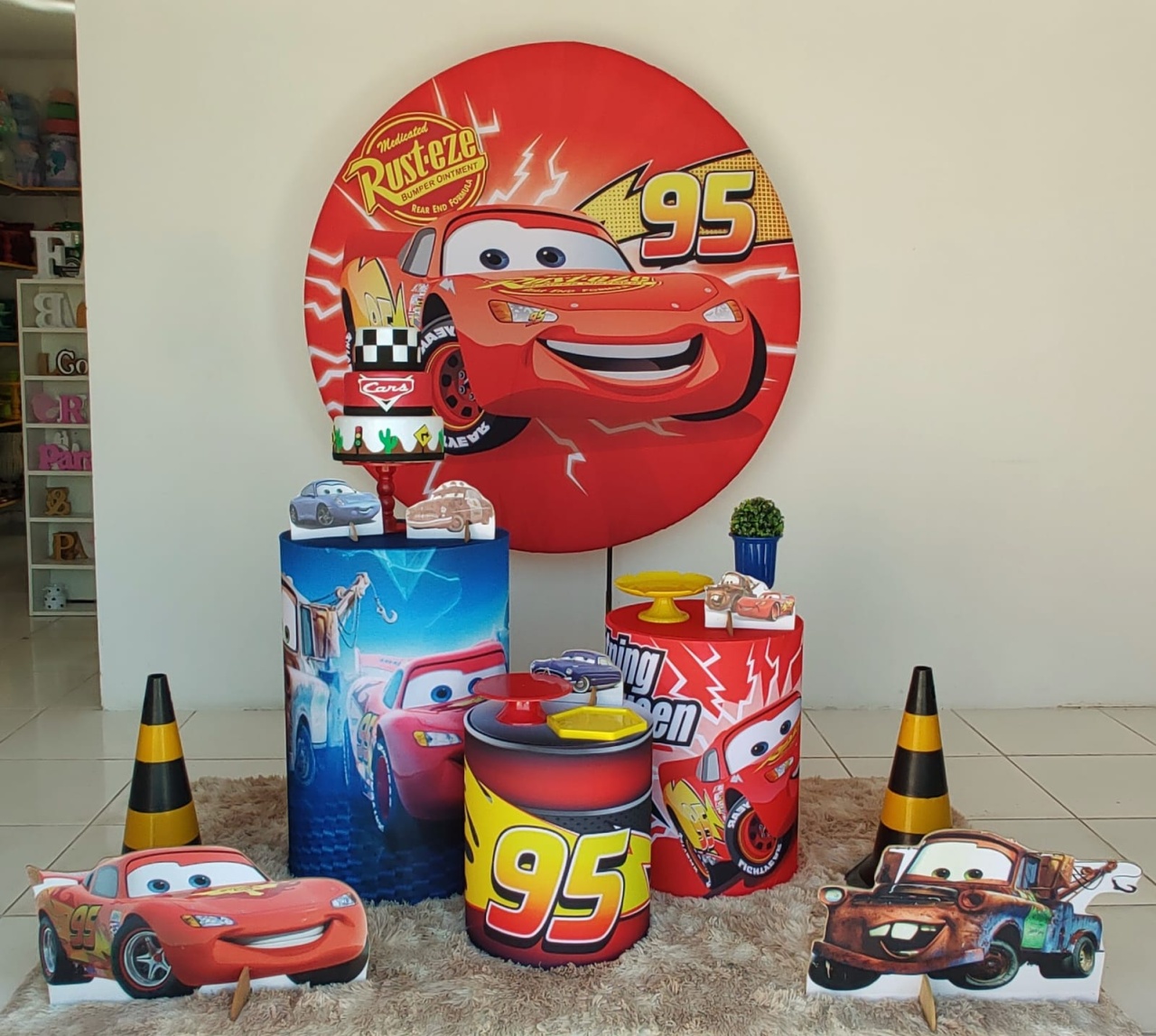 Kit Essencial Carros das Disney - Carla Decor