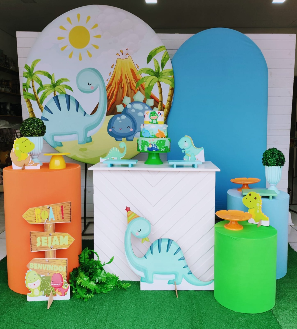 Kit Encanto Dino Baby - Carla Decor