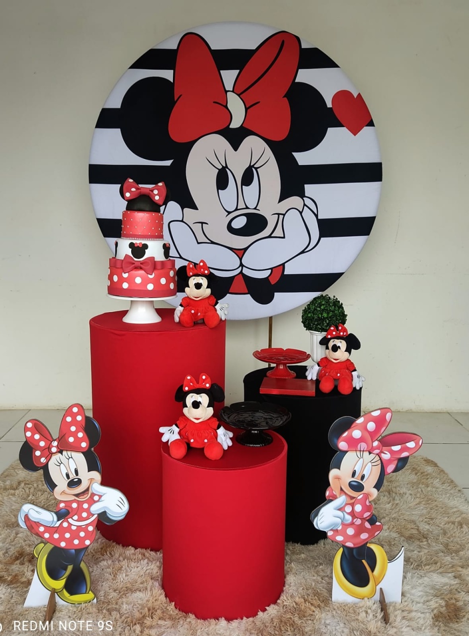Kit Essencial Miney Vermelha - Carla Decor