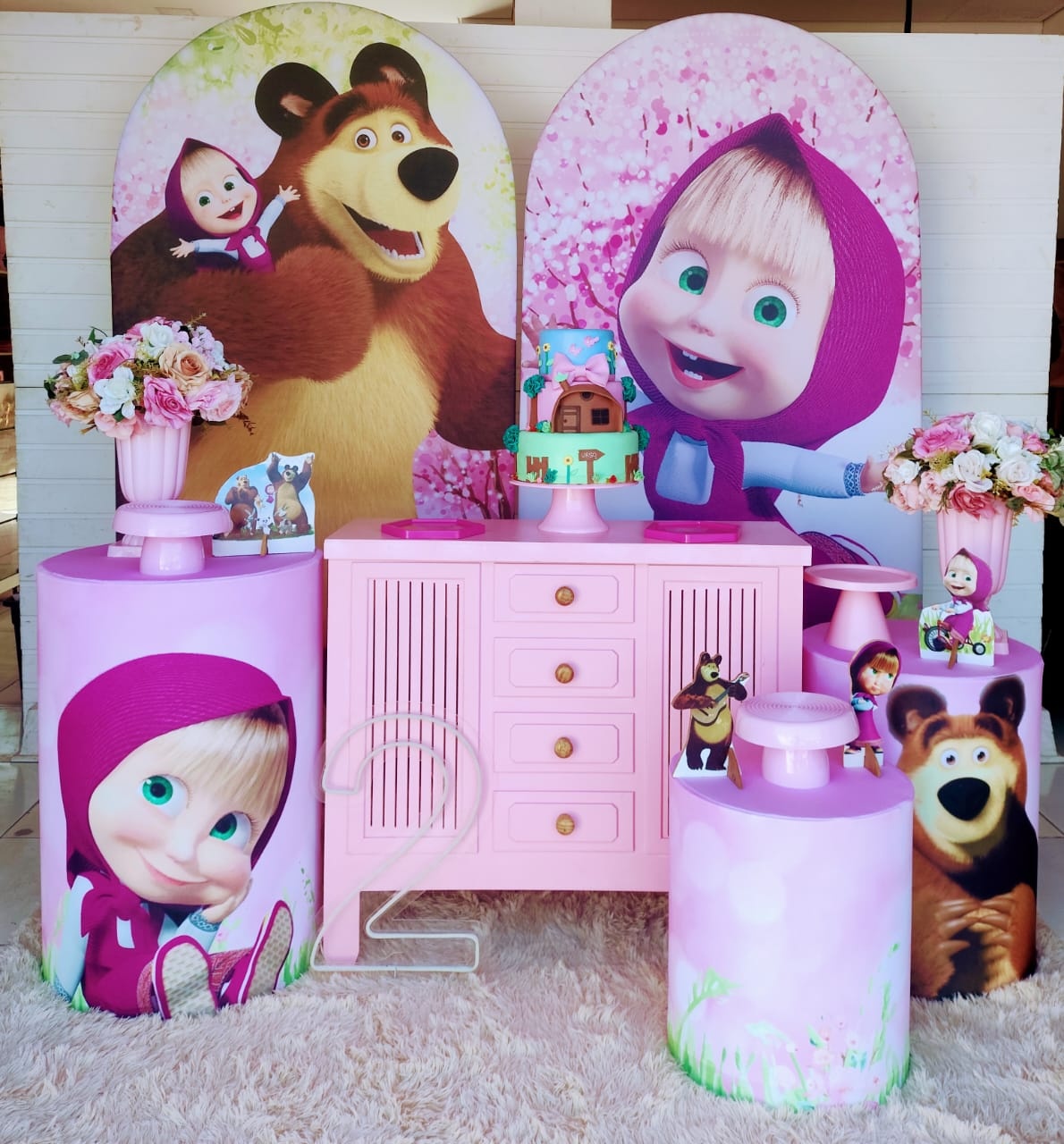 Kit Celebração Masha E O Urso - Carla Decor
