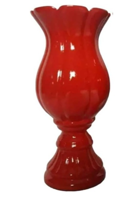 Vaso Tulipa Vermelho  - Carla Decor