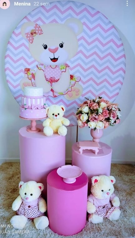 Kit Essencial Ursa Rosa - Carla Decor