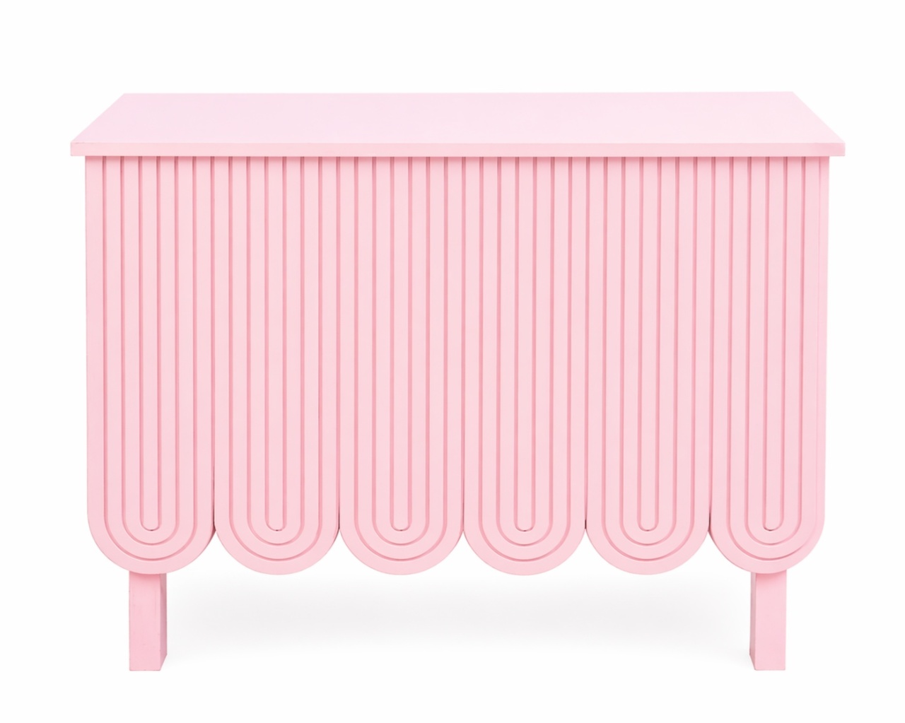Mesa Babado Rosa - Carla Decor