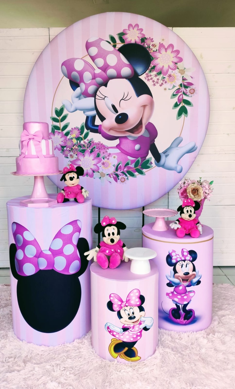 Kit Essencial Miney Rosa - Carla Decor