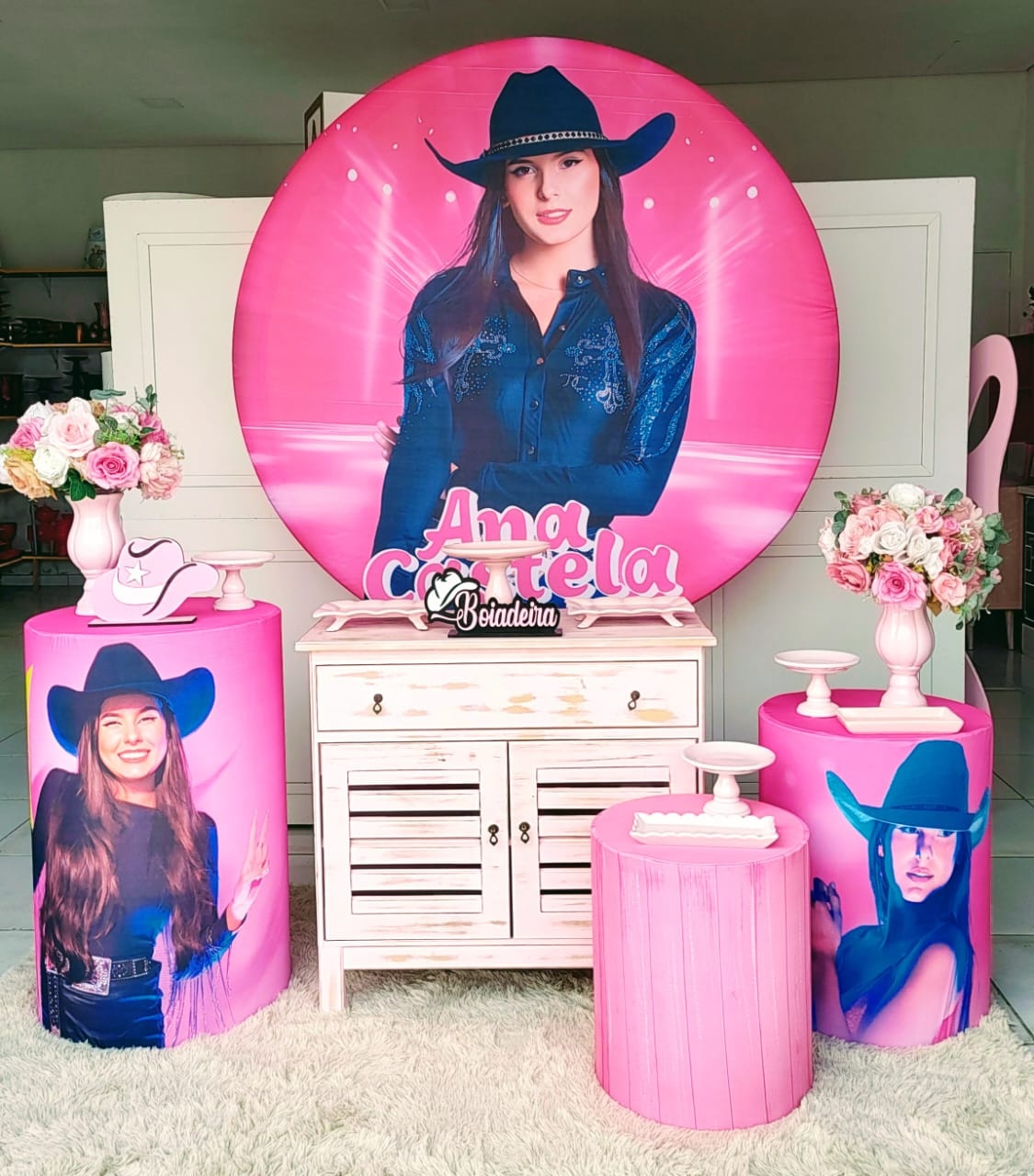 Kit Celebração Ana Castela Personalizado - Carla Decor