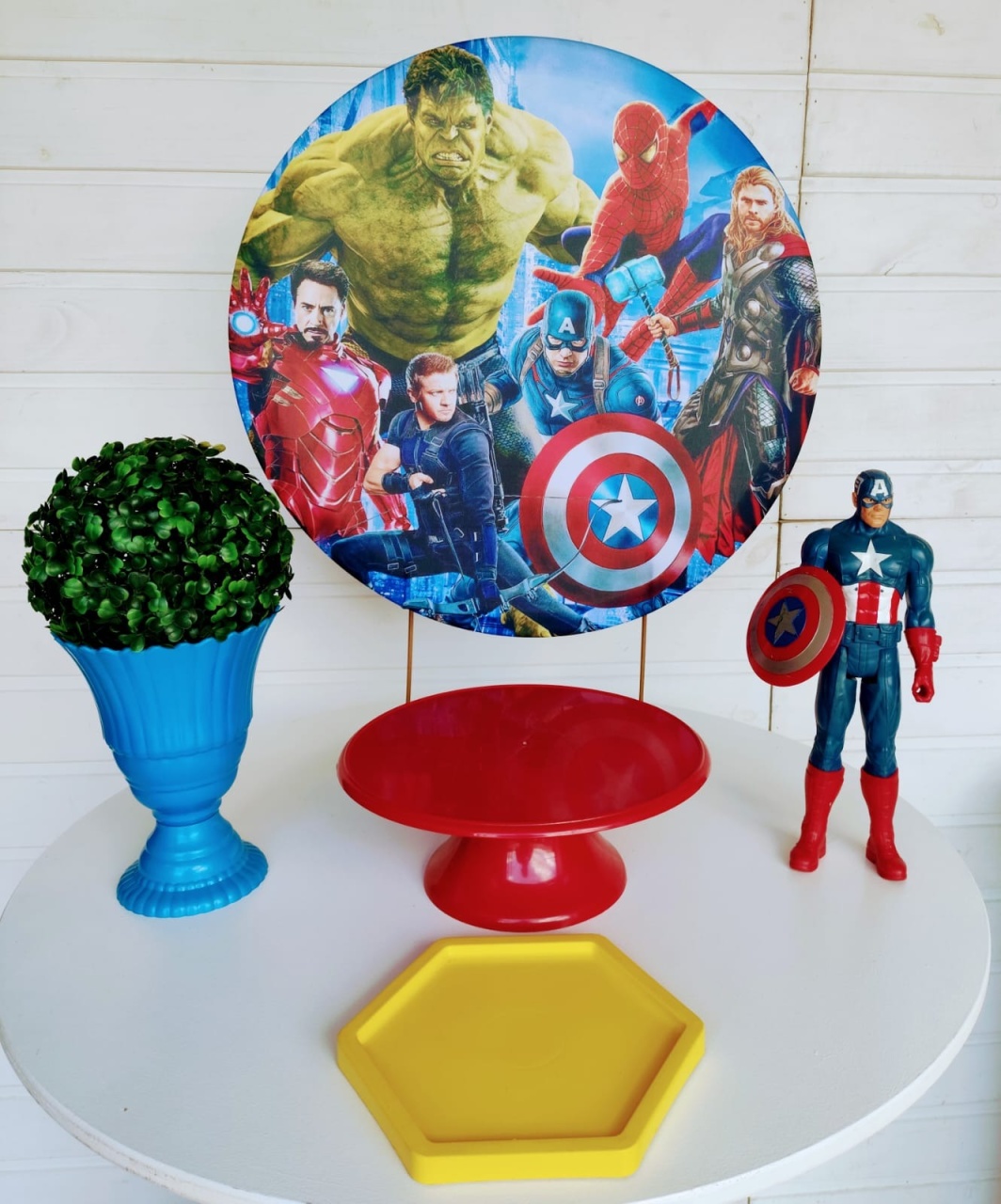 Kit de Mesa Vingadores - Carla Decor