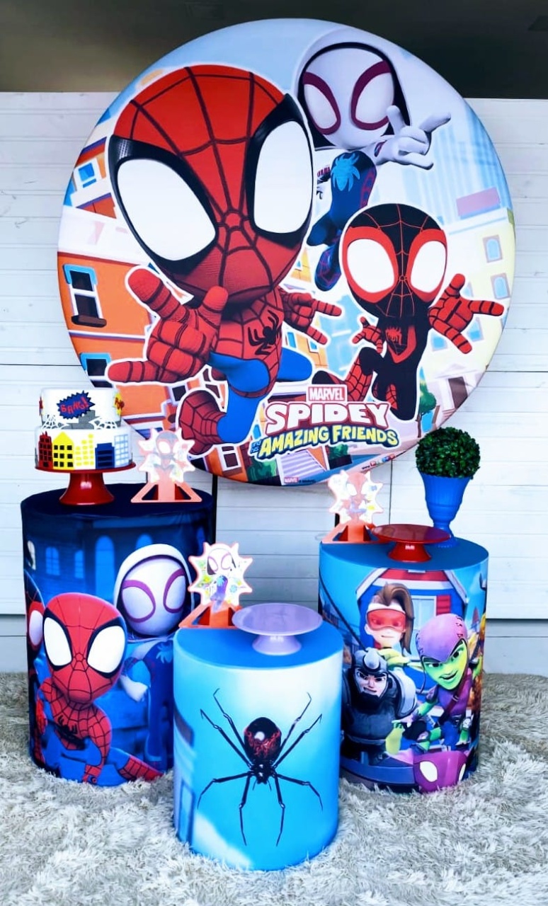 Kit Essencial Homem Aranha E Seus Amigos - Carla Decor