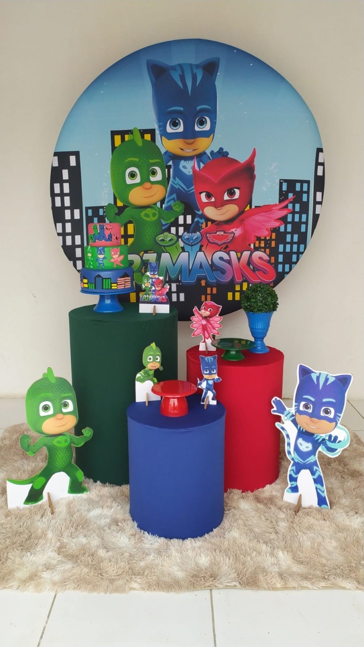 Kit Essencial Pjmask - Carla Decor