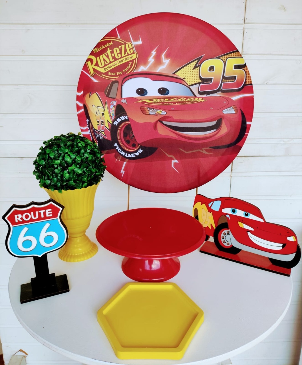 Kit Mesa Carros Disney - Carla Decor
