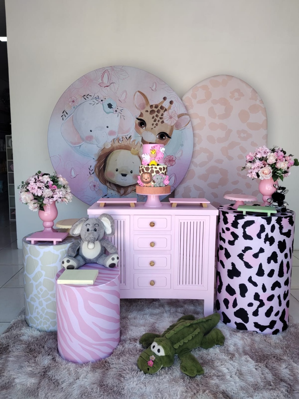 Kit Celebração Safari Menina - Carla Decor