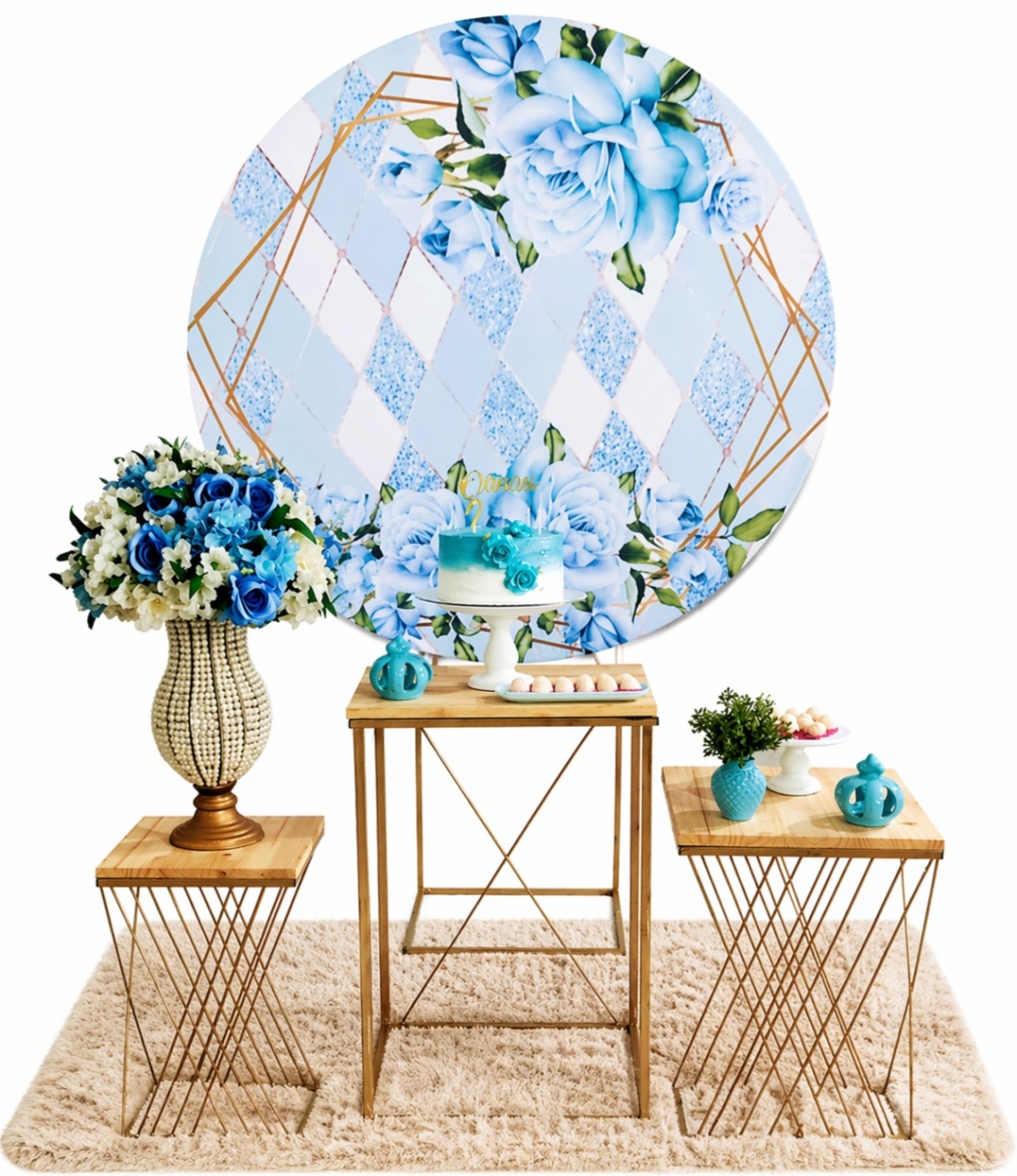 Kit Adulto Azul  - Carla Decor