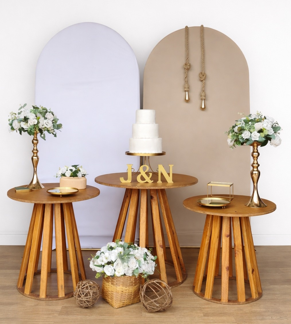 Decoração Casamento Nude - Carla Decor