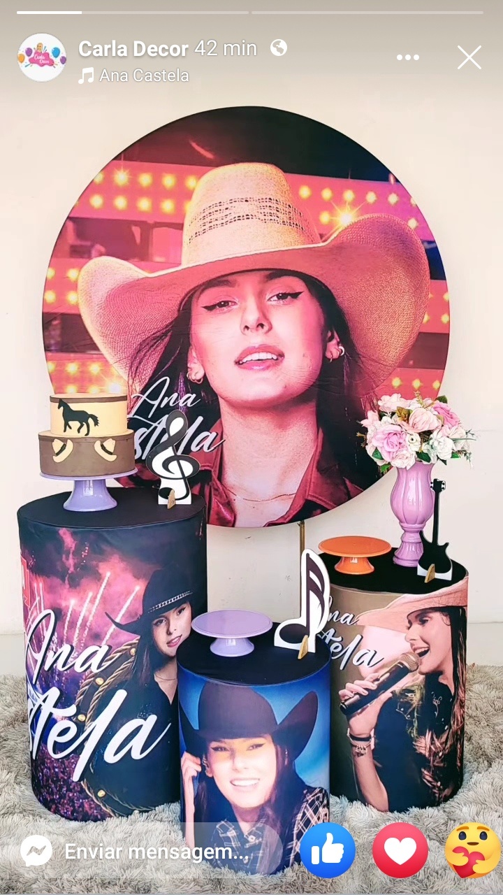 Kit Essencial Ana Castela Personalizado - Carla Decor