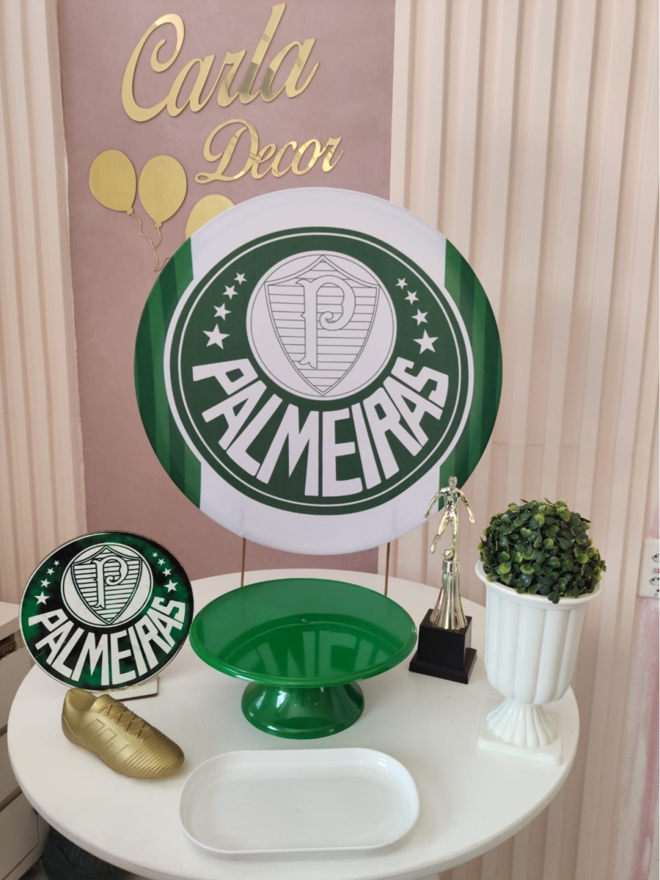 Kit Mesa Palmeiras - Carla Decor