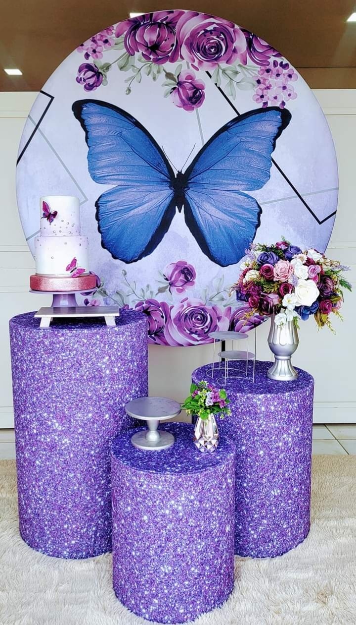 Kit Essencial Borboleta Roxa - Carla Decor