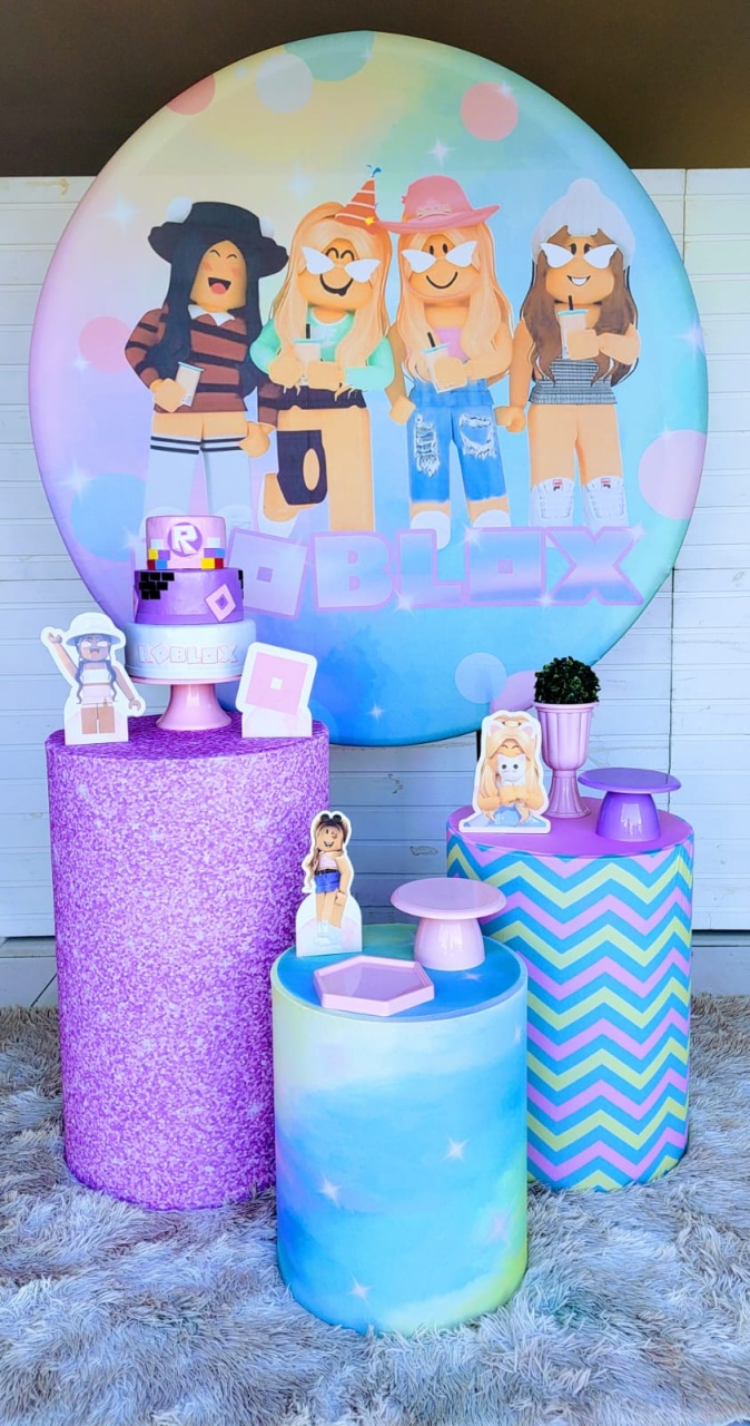 Kit Essencial Roblox Menina  - Carla Decor