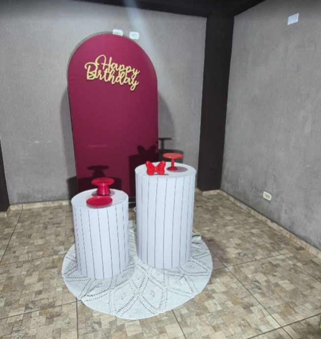 Kit Pegue E Monte Bronze - Adulto Vermelho/Vinho E Branco - jlfestaemcasa