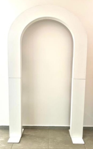 Portal Branco - 2,00Mt X 1,20Mt - jlfestaemcasa