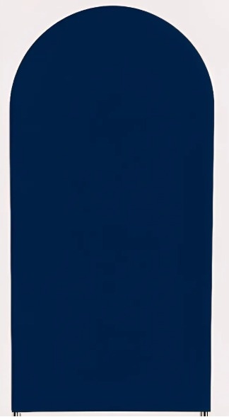 Capa Painel Romano - Azul Marinho - jlfestaemcasa