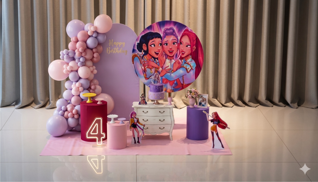 Decoração - K Pop - jlfestaemcasa
