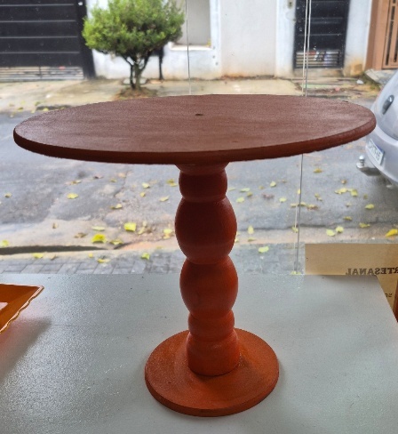 Boleira Laranja Alta- Madeira - jlfestaemcasa