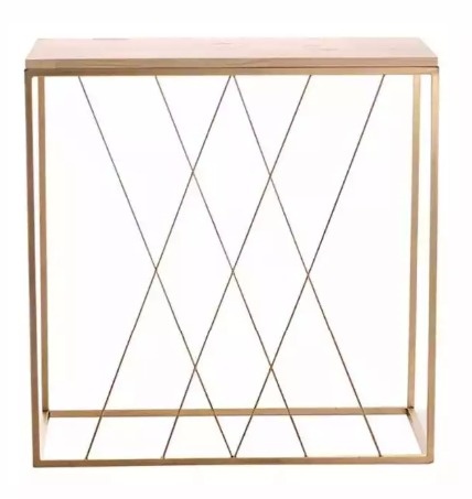 Mesa Treliça de Ferro - Gg - jlfestaemcasa