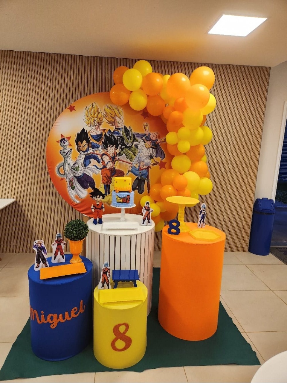 Decoração - Dragon Ball - jlfestaemcasa
