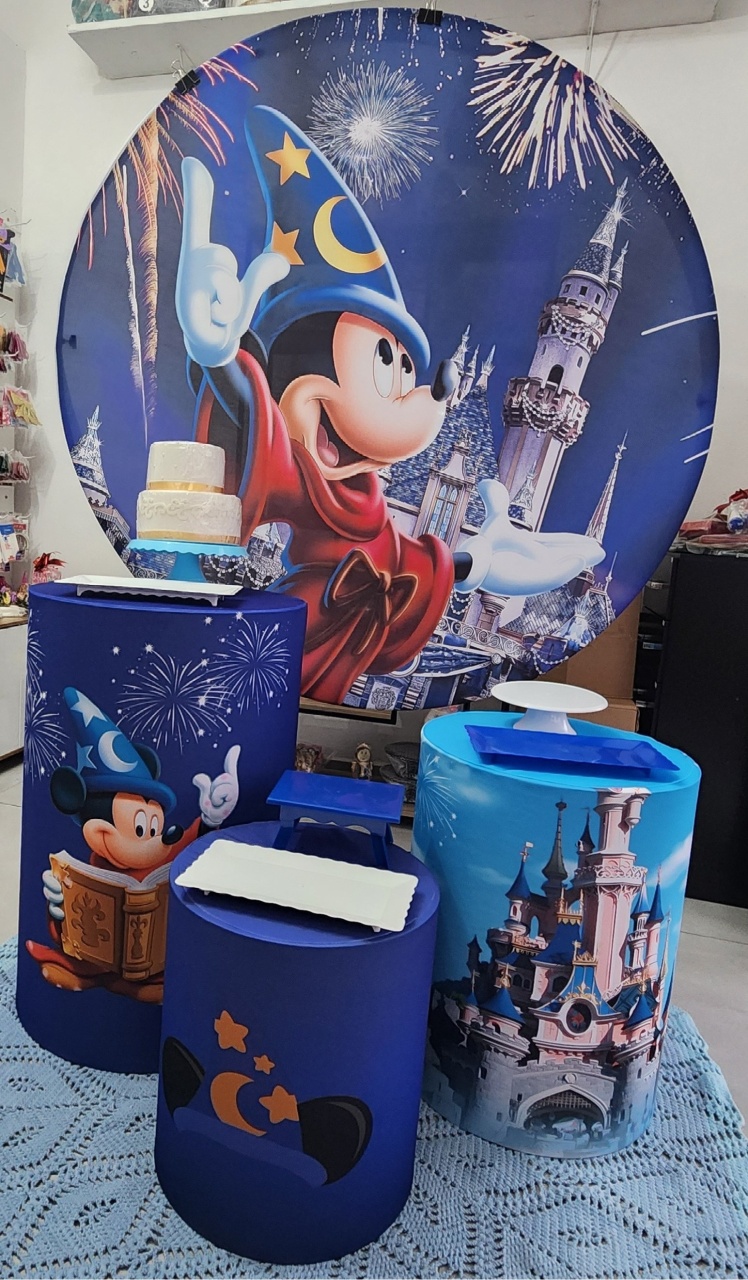 Kit Pegue E Monte - Mickey Mago - jlfestaemcasa
