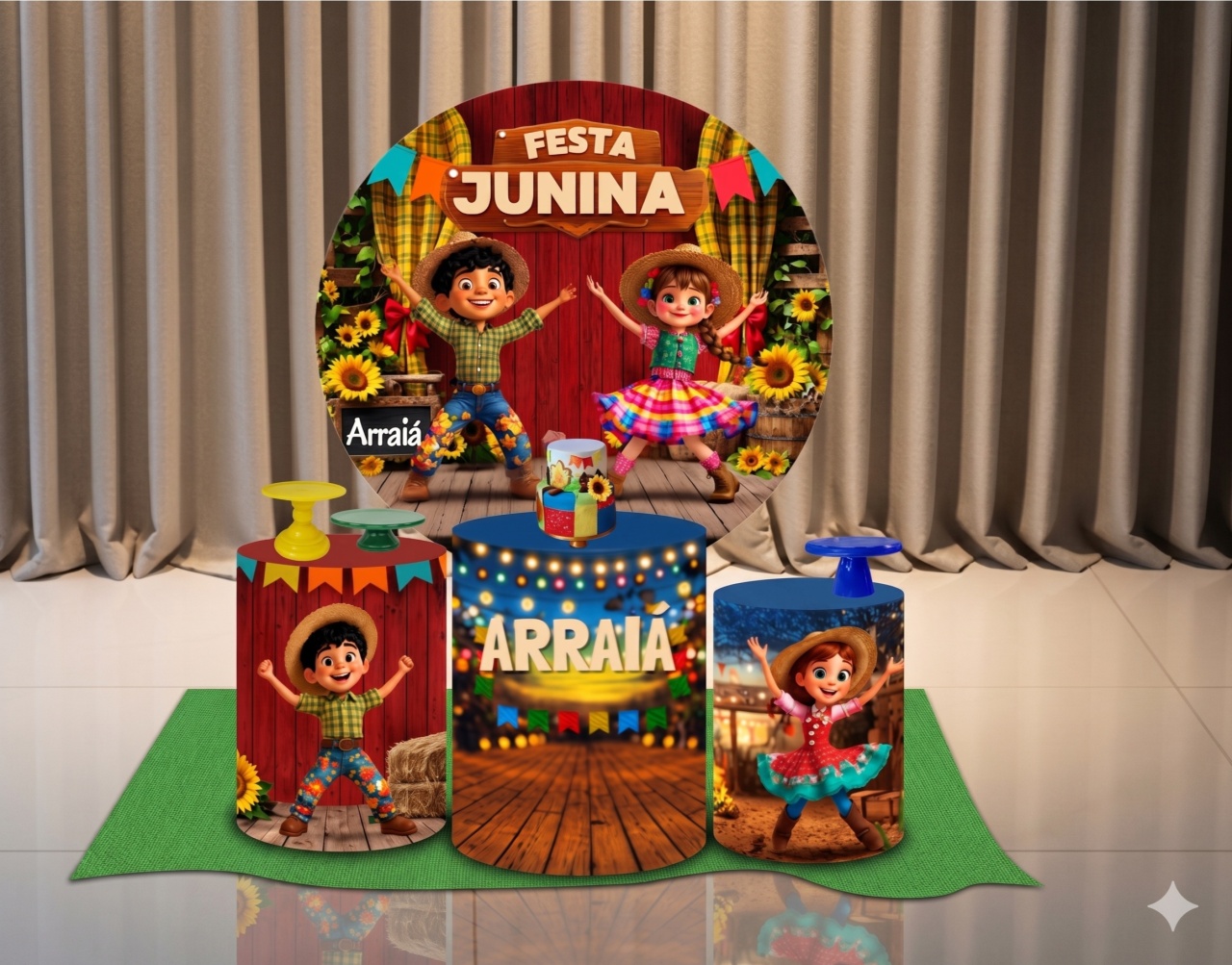 Kit Pegue E Monte - Festa Junina - jlfestaemcasa