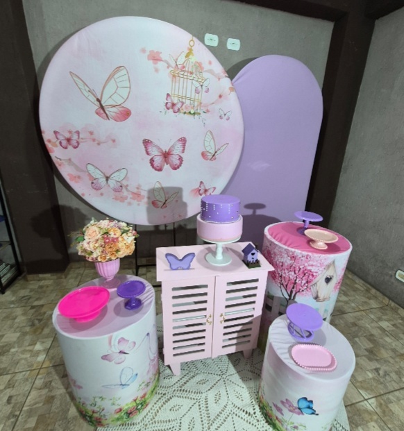 Kit Pegue E Monte Ouro - Jardim das Borboletas - jlfestaemcasa