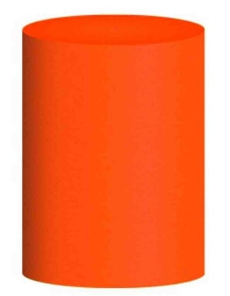 Capa Para Cilindro G - Laranja - jlfestaemcasa