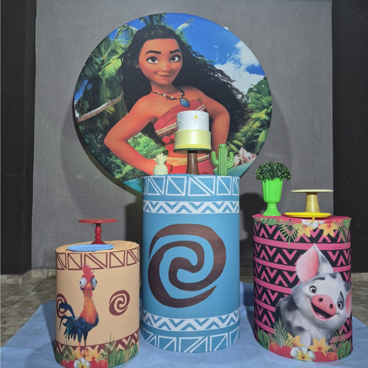 Kit Pegue E Monte Prata - Moana - jlfestaemcasa