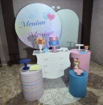 Kit Pegue E Monte Ouro - Chá Revelação (Menino Ou Menina) - imagem 1