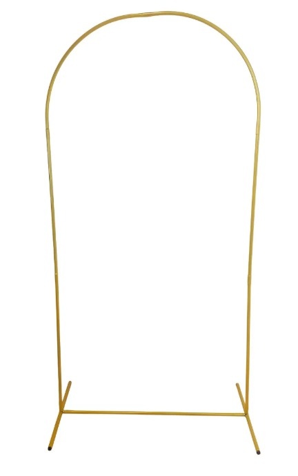 Painel Romano Oval 2X1 - Dourado - jlfestaemcasa