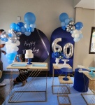 Decoração - 60 Anos Azul - imagem 1