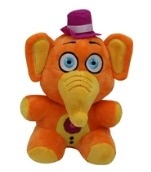 Elefante Laranja - Pelucia - jlfestaemcasa