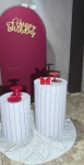 Kit Pegue E Monte Bronze - Adulto Vermelho/Vinho E Branco - imagem 2
