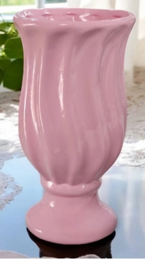 Vaso Torcido P - Rosa Claro - jlfestaemcasa