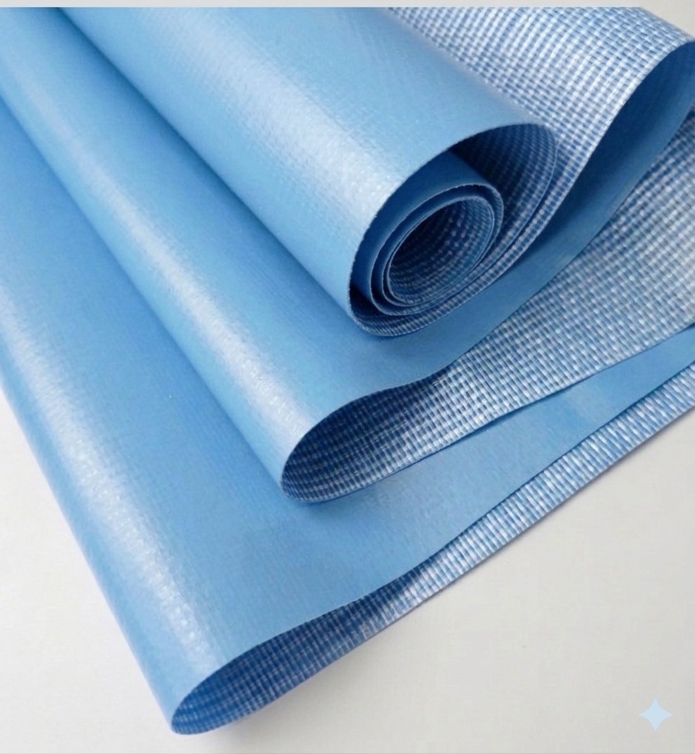 Tapete de Napa Bagun - Azul Cla]Ro - jlfestaemcasa