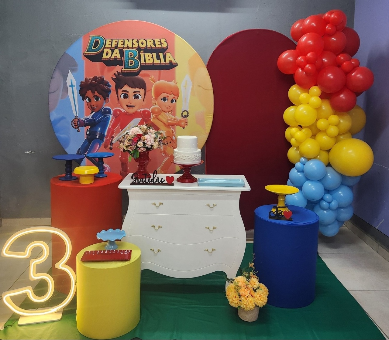 Decoração - Religioso Defensores da Biblía - jlfestaemcasa