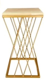 Mesa Treliça de Ferro - M - jlfestaemcasa