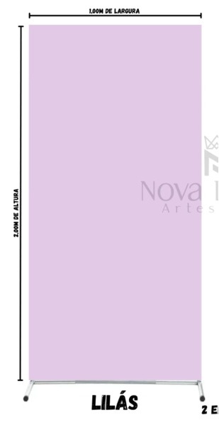 Capa Painel Retangular - Lilas - jlfestaemcasa
