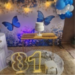 Decoração - Borboleta Azul - imagem 3