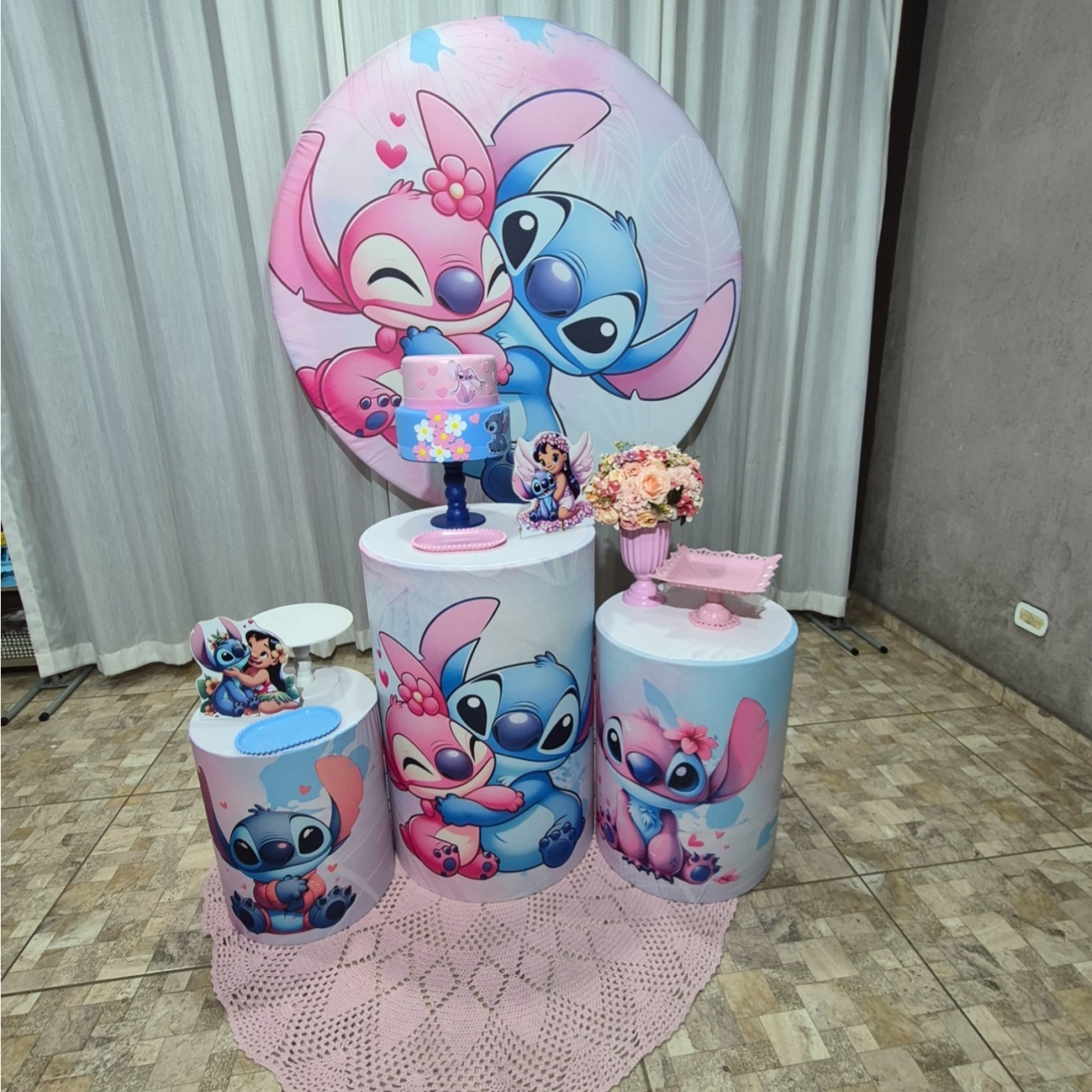 Kit Pegue E Monte Prata - Stitch 2 - jlfestaemcasa