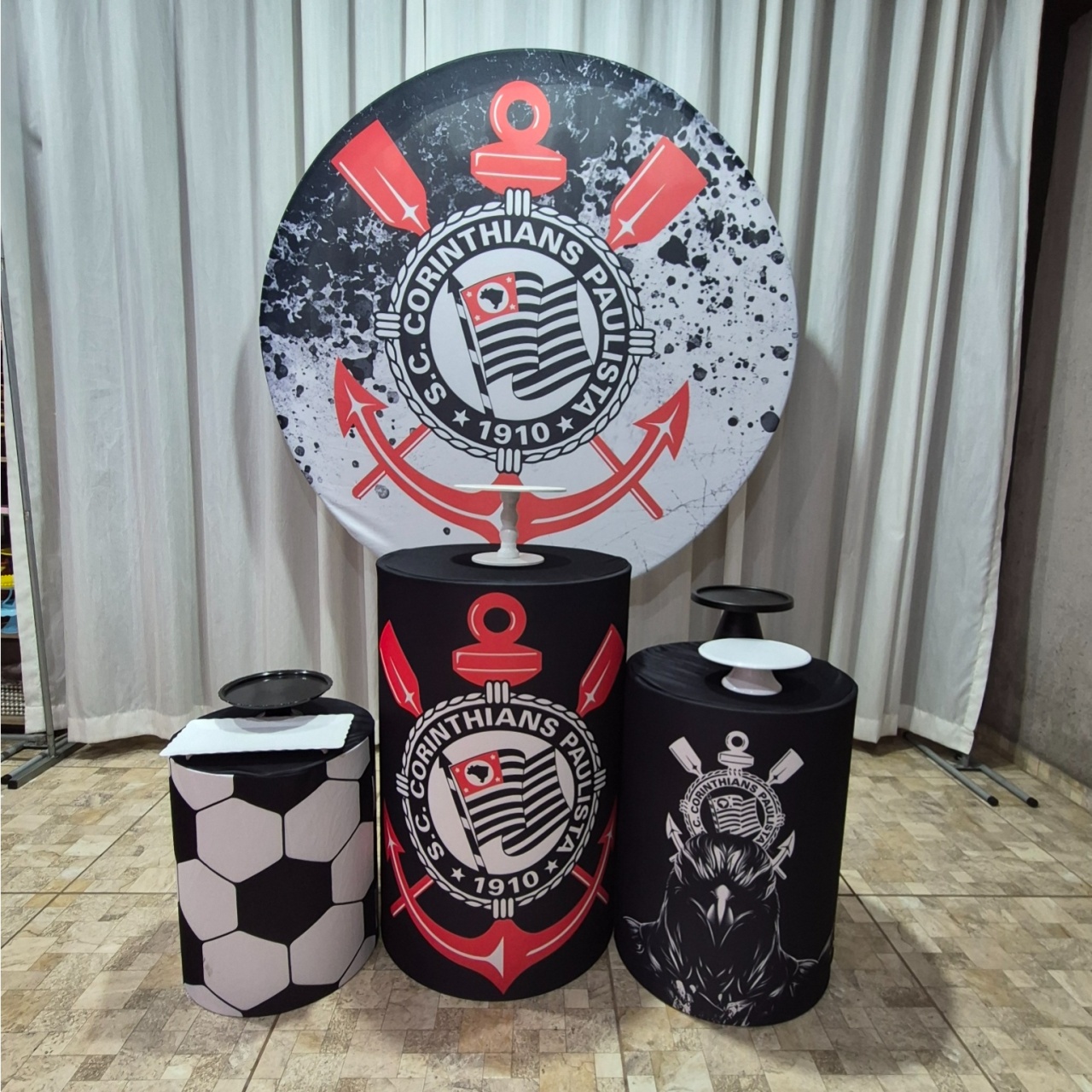Kit Pegue E Monte Bronze - Corinthians Futebol/Adulto - jlfestaemcasa