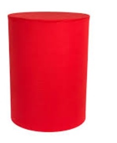 Capa Para Cilindro G - Vermelho - jlfestaemcasa
