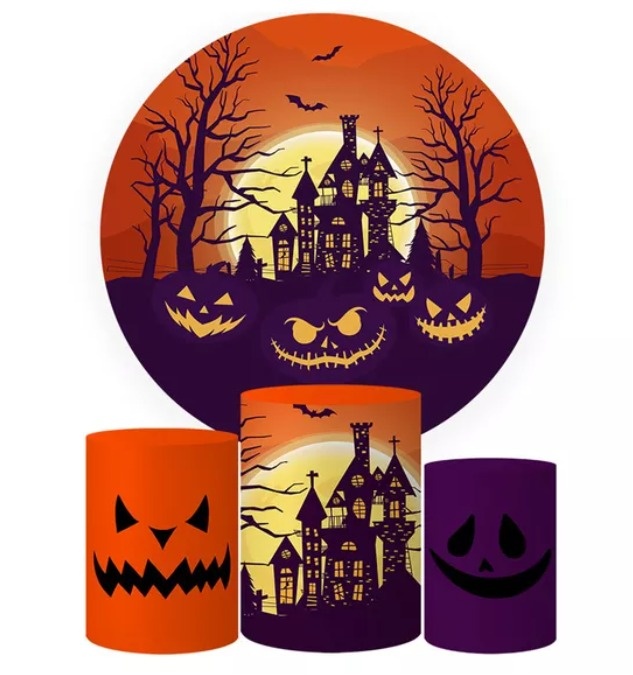 Kit Pegue E Monte - Halloween - jlfestaemcasa