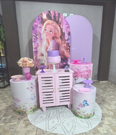 Kit Pegue E Monte Ouro - Rapunzel - jlfestaemcasa